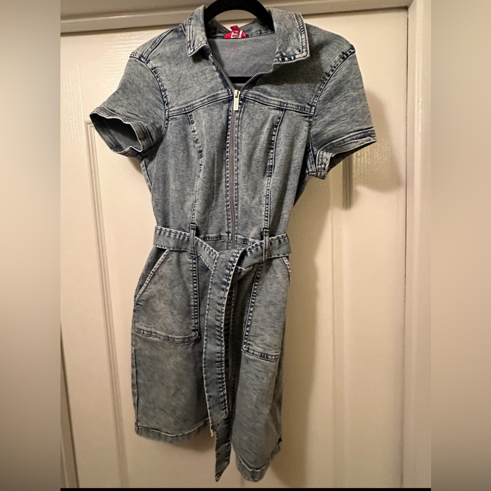Denim Utility Dress size S